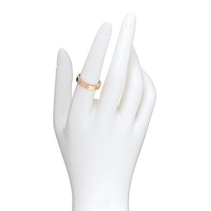 Cartier 18K Yellow Gold 3.5mm LOVE Wedding Band Ring 56 7.5 2 of 4