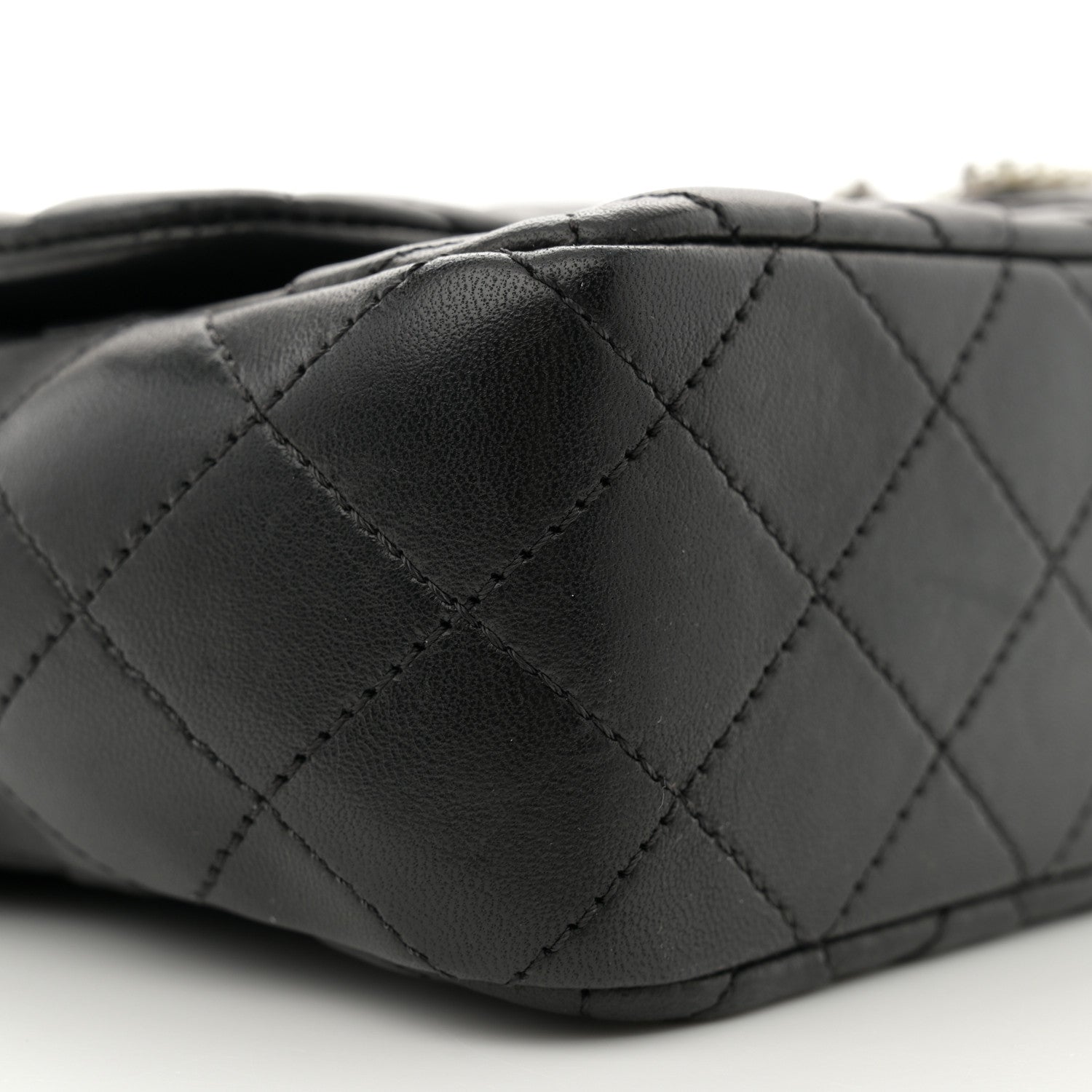 Chanel Lambskin Medium Westminster Pearl Flap Black 9 of 11