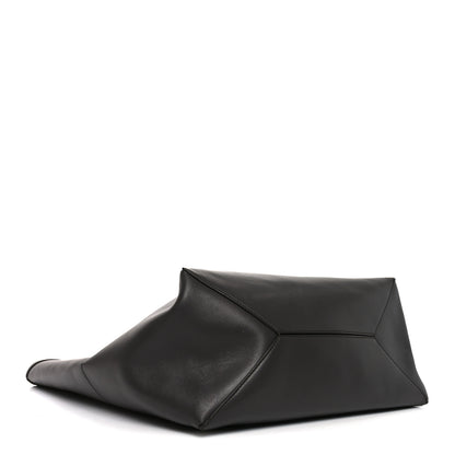 Loewe Shiny Calfskin Large Puzzle Fold Tote Dark Grey 4 of 9