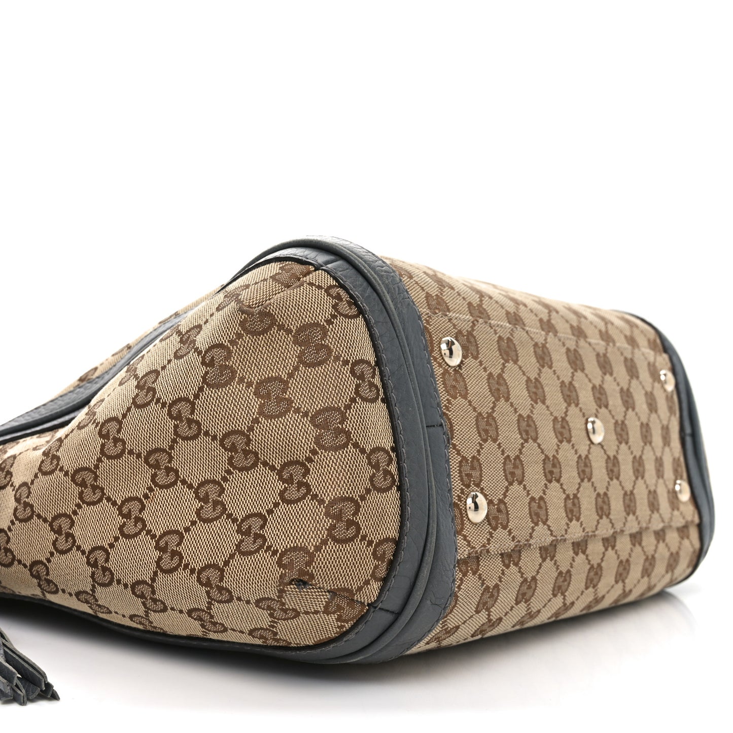 Monogram Medium Bella Hobo Grey