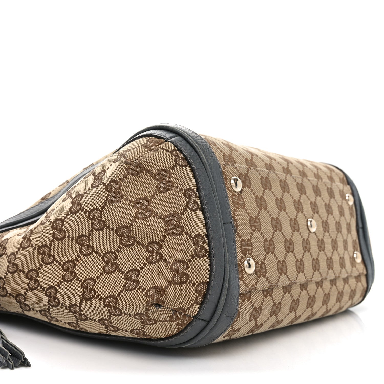 Gucci Monogram Medium Bella Hobo Grey 9 of 11