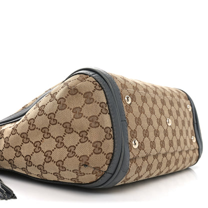 Gucci Monogram Medium Bella Hobo Grey 9 of 11
