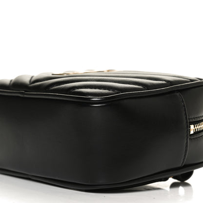 Saint Laurent Calfskin Matelasse Monogram Lou Belt Bag Black 10 of 12