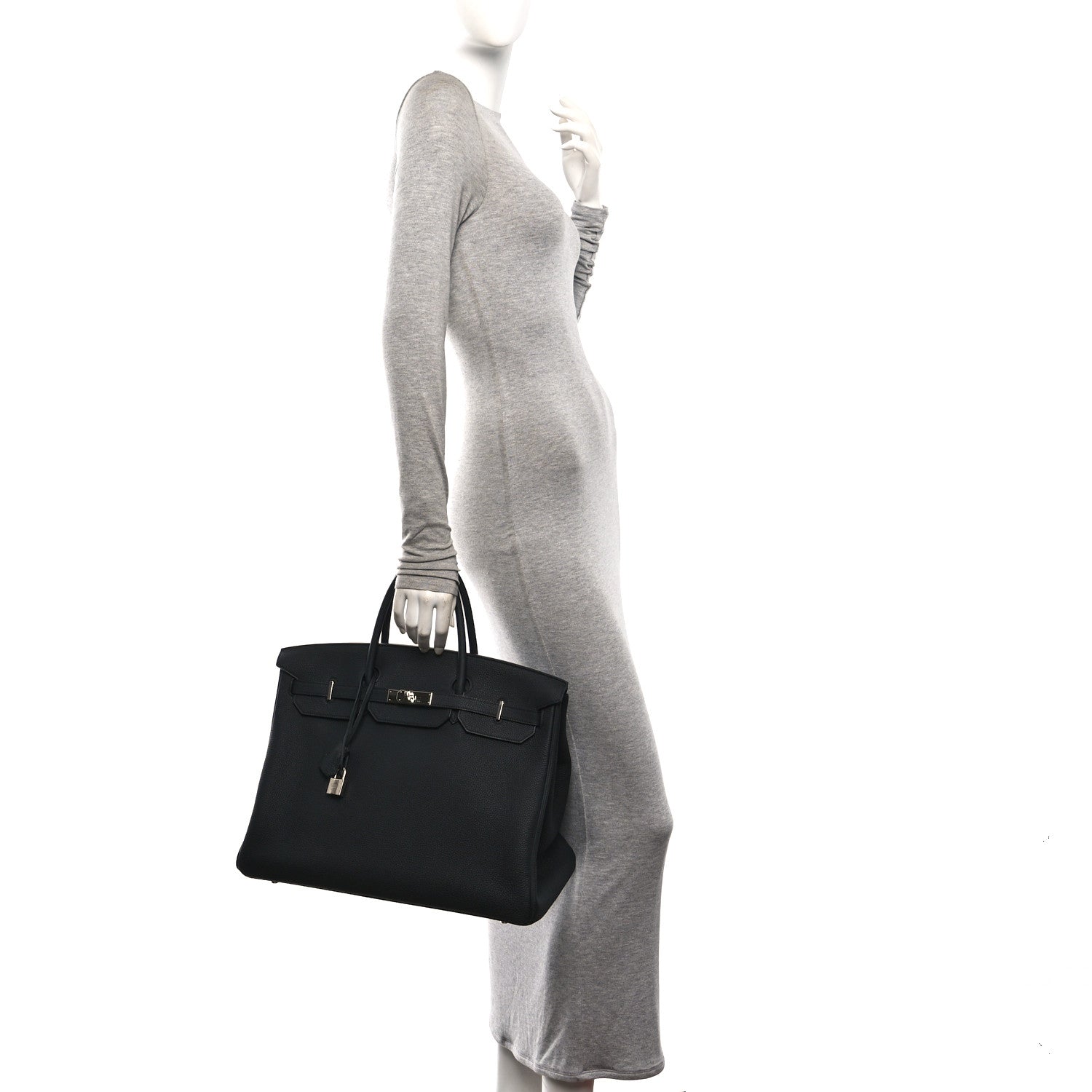 Hermes Togo Birkin 40 Black 2 of 10
