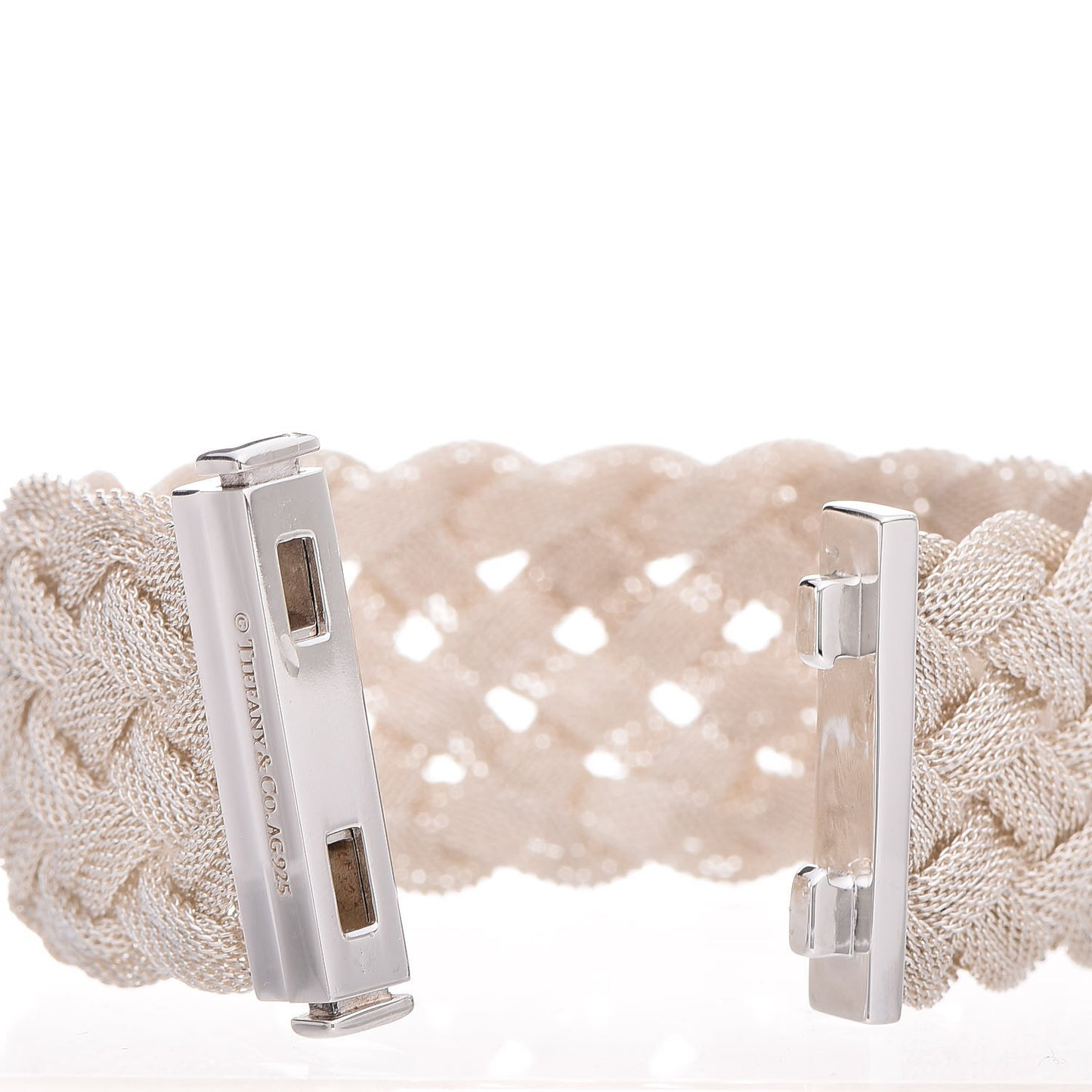 Sterling Silver Somerset Braided Bracelet