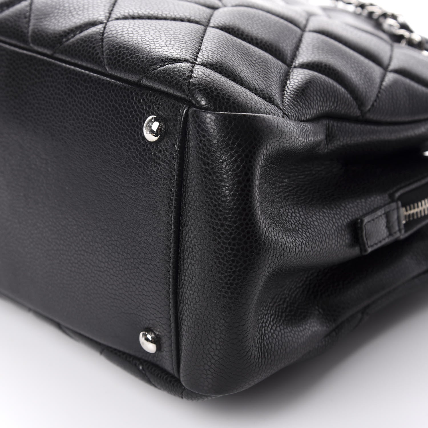 Chanel Caviar Quilted Timeless CC Soft Tote Black 7 of 14