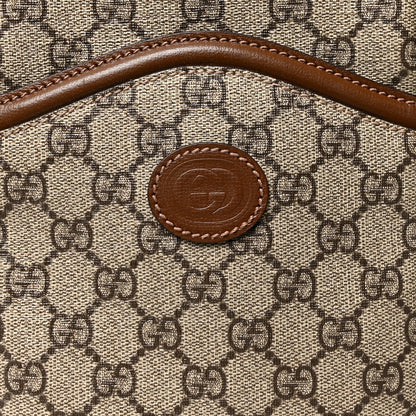 Gucci GG Supreme Monogram Sling Backpack Brown 8 of 11