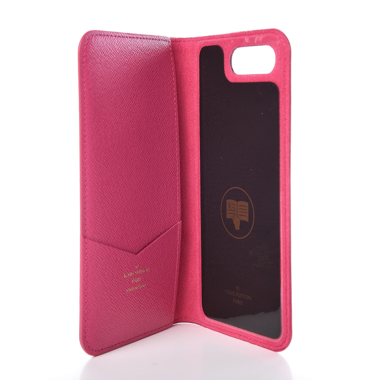 Louis Vuitton Monogram iPhone 7/8 Plus Folio Case Pink 5 of 7