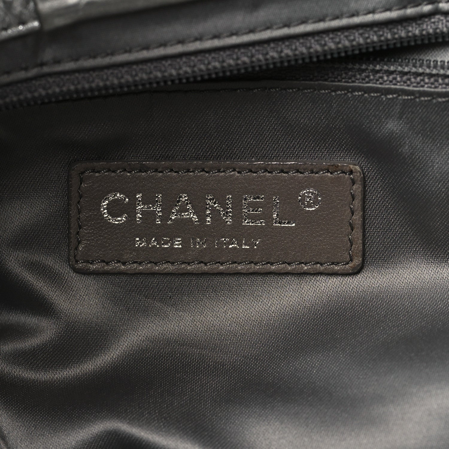 Chanel Metallic Lambskin Perforated Hollywood Accordion Flap Bag Silver 6 of 10