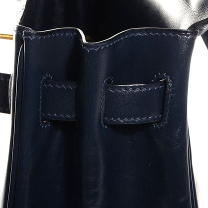 Hermes Box Kelly Retourne 32 Indigo 13 of 22