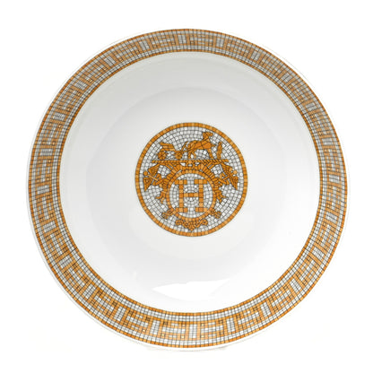 Hermes Porcelain Mosaique Au 24 Cereal Bowl 1 of 6