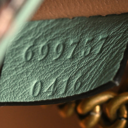 Gucci Snakeskin Matelasse GG Marmont Chain Belt Bag 7 of 12