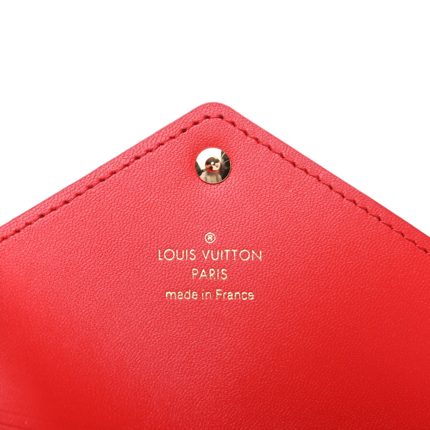 Monogram Medium Kirigami Pochette Insert Coquelicot