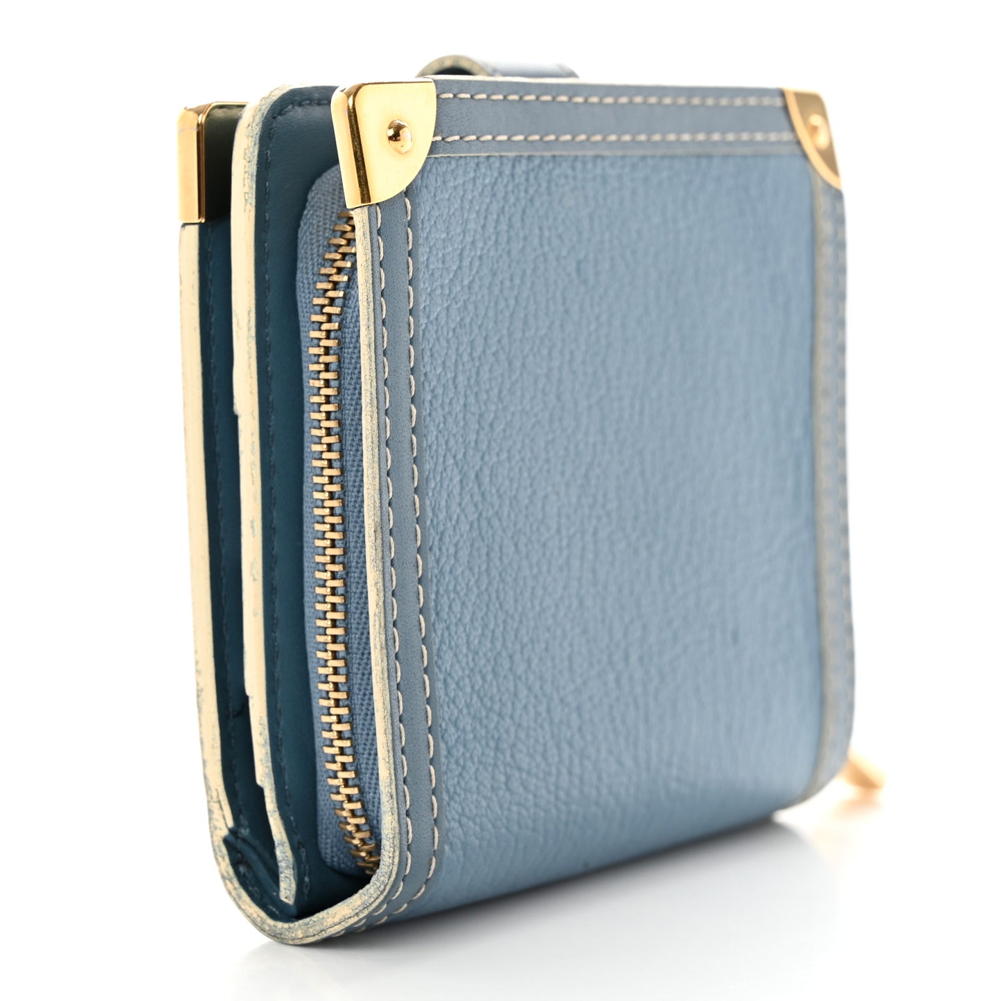 Suhali Compact Zipped Wallet Blue