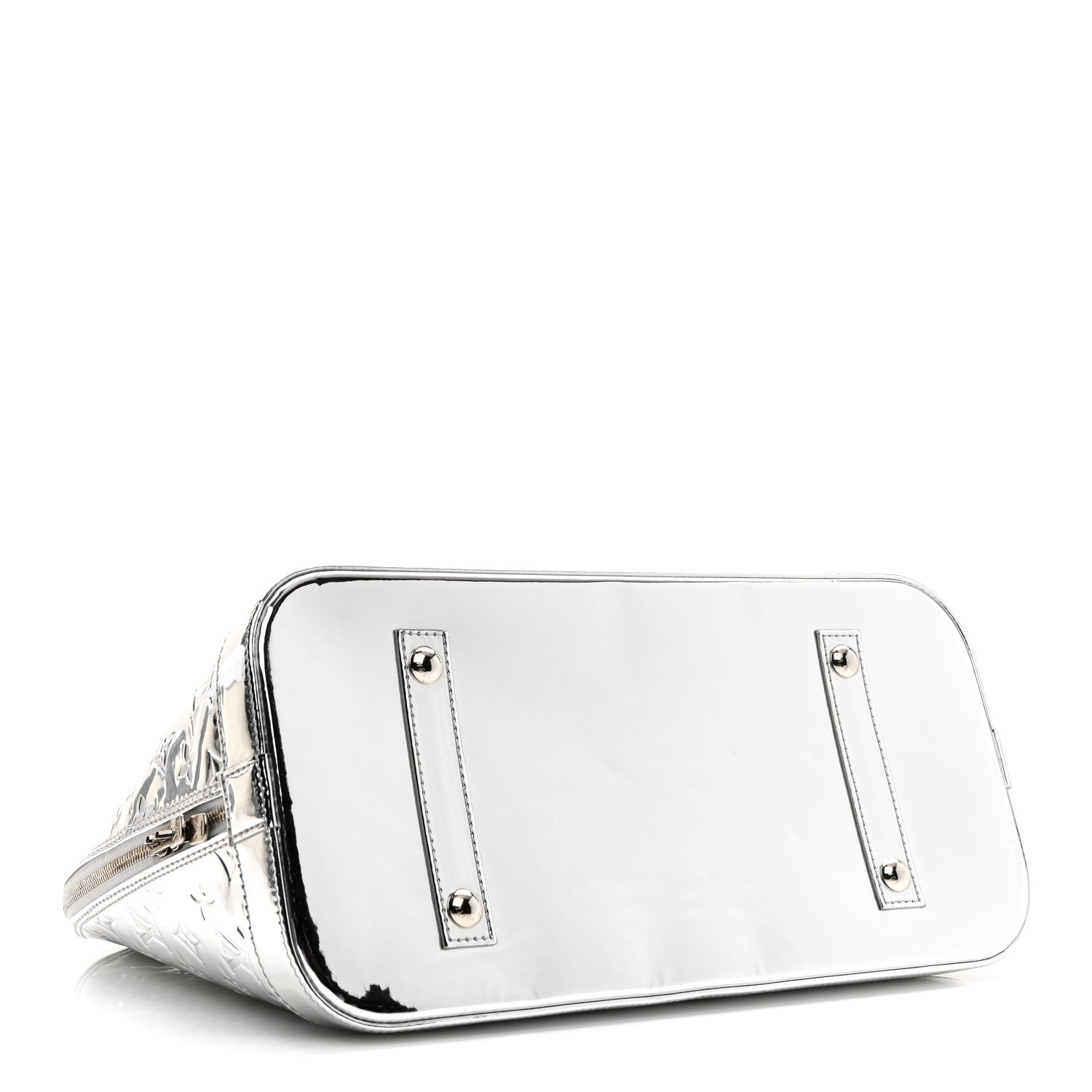 Louis Vuitton Monogram Miroir Alma GM Silver 8 of 10