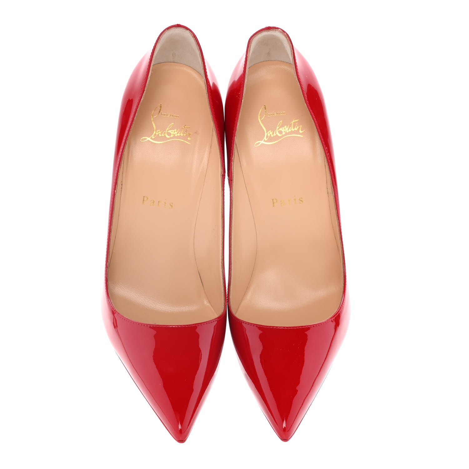 Christian Louboutin Patent So Kate 120 Pumps 38 Red 5 of 13