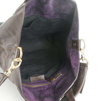 Givenchy Lambskin North South Nightingale Dark Brown 5 of 7