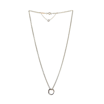 Cartier 18K Pink Yellow White Gold Baby Trinity Pendant Necklace 3 of 7