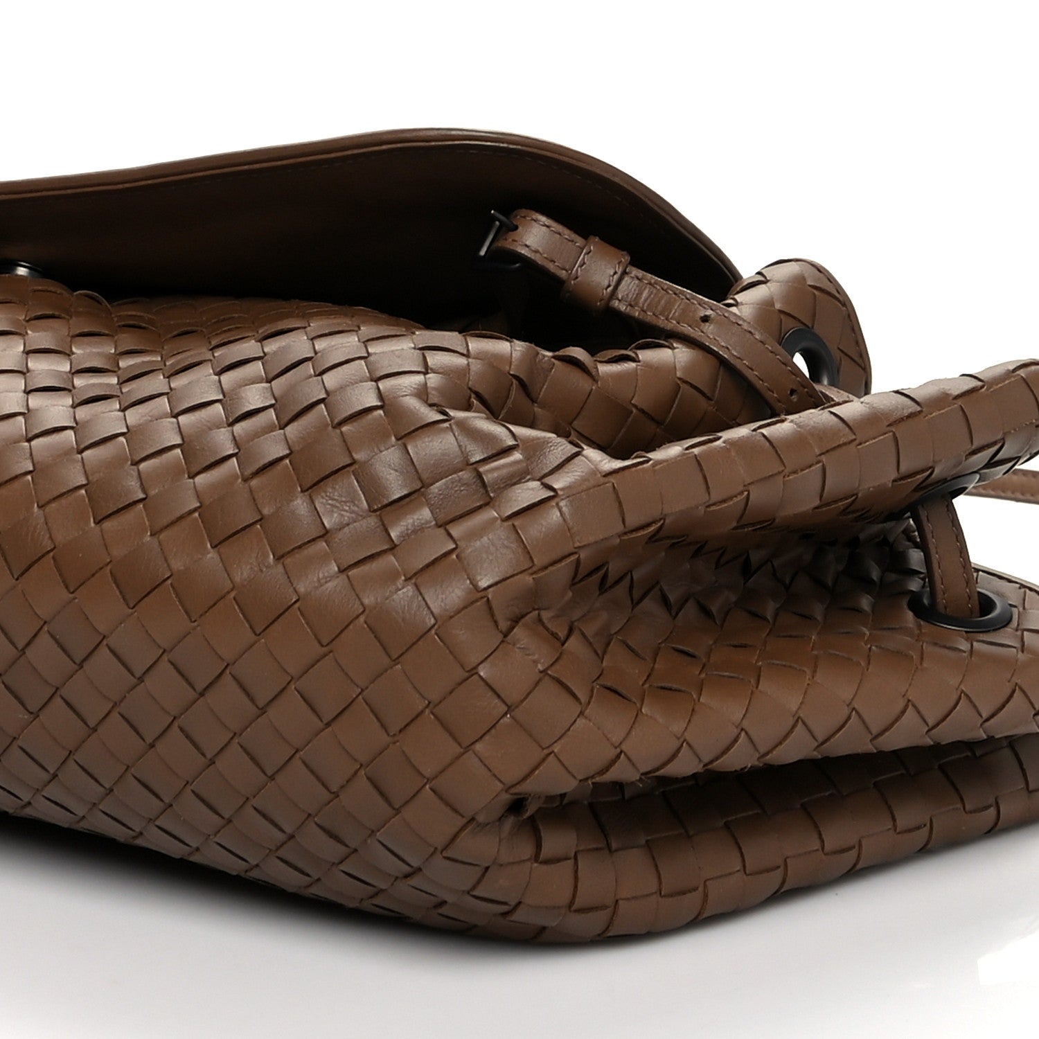 Bottega Veneta Nappa Intrecciato Messenger Bag Chene 8 of 8