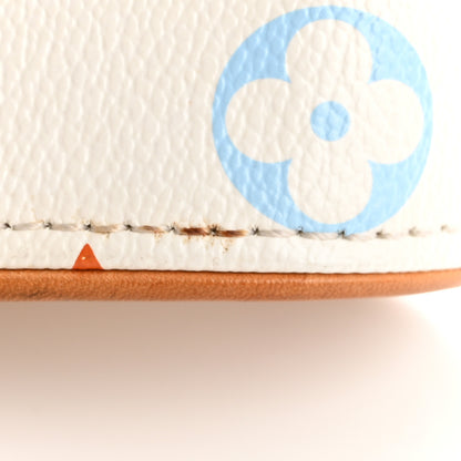 Louis Vuitton Monogram Multicolor Courtney Clutch White 16 of 17