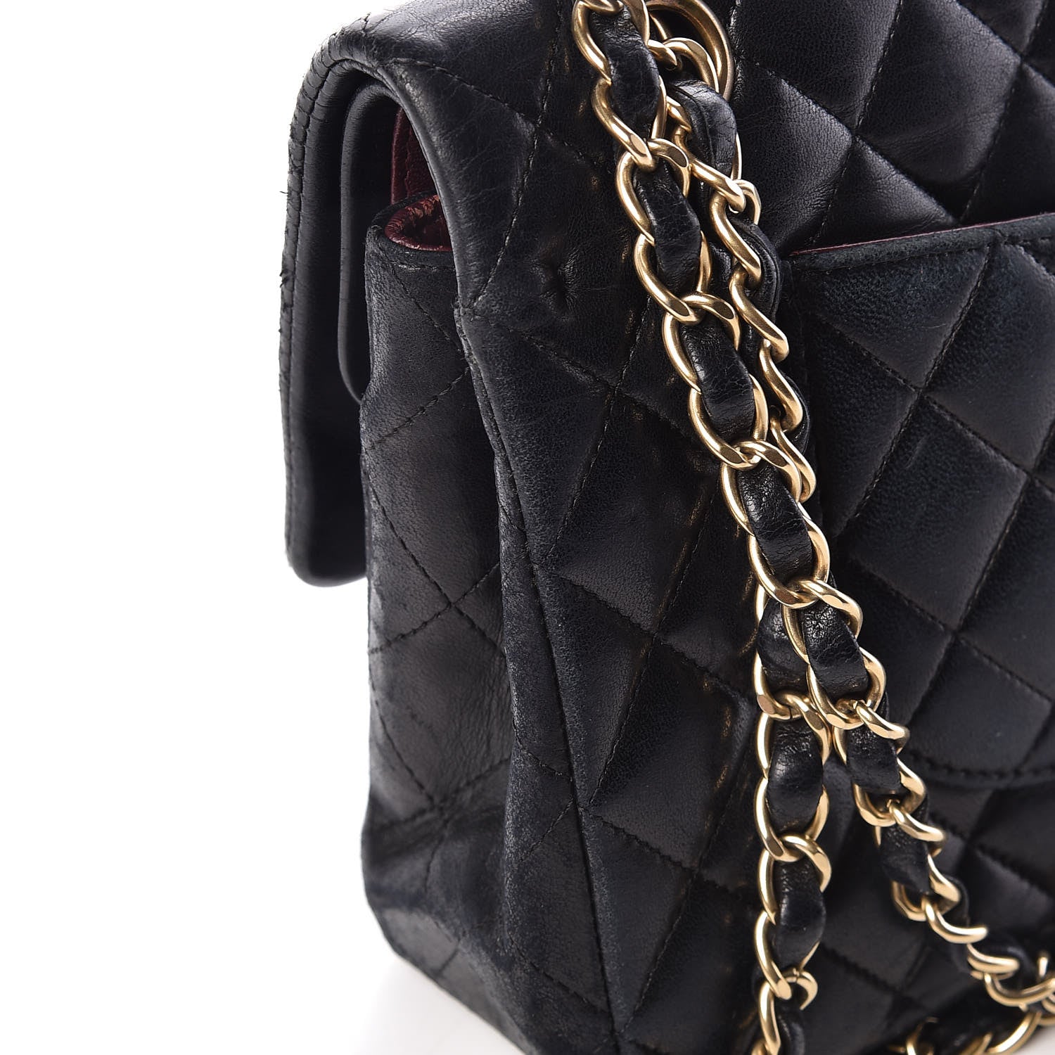 Chanel Lambskin Quilted Medium Double Flap Black 20 of 20