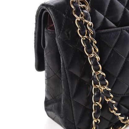 Chanel Lambskin Quilted Medium Double Flap Black 20 of 20