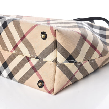 Burberry Nova Check Canterbury Tote Black 6 of 11
