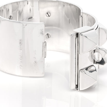 Hermes Sterling Silver Collier De Chien Bracelet XL 4 of 6