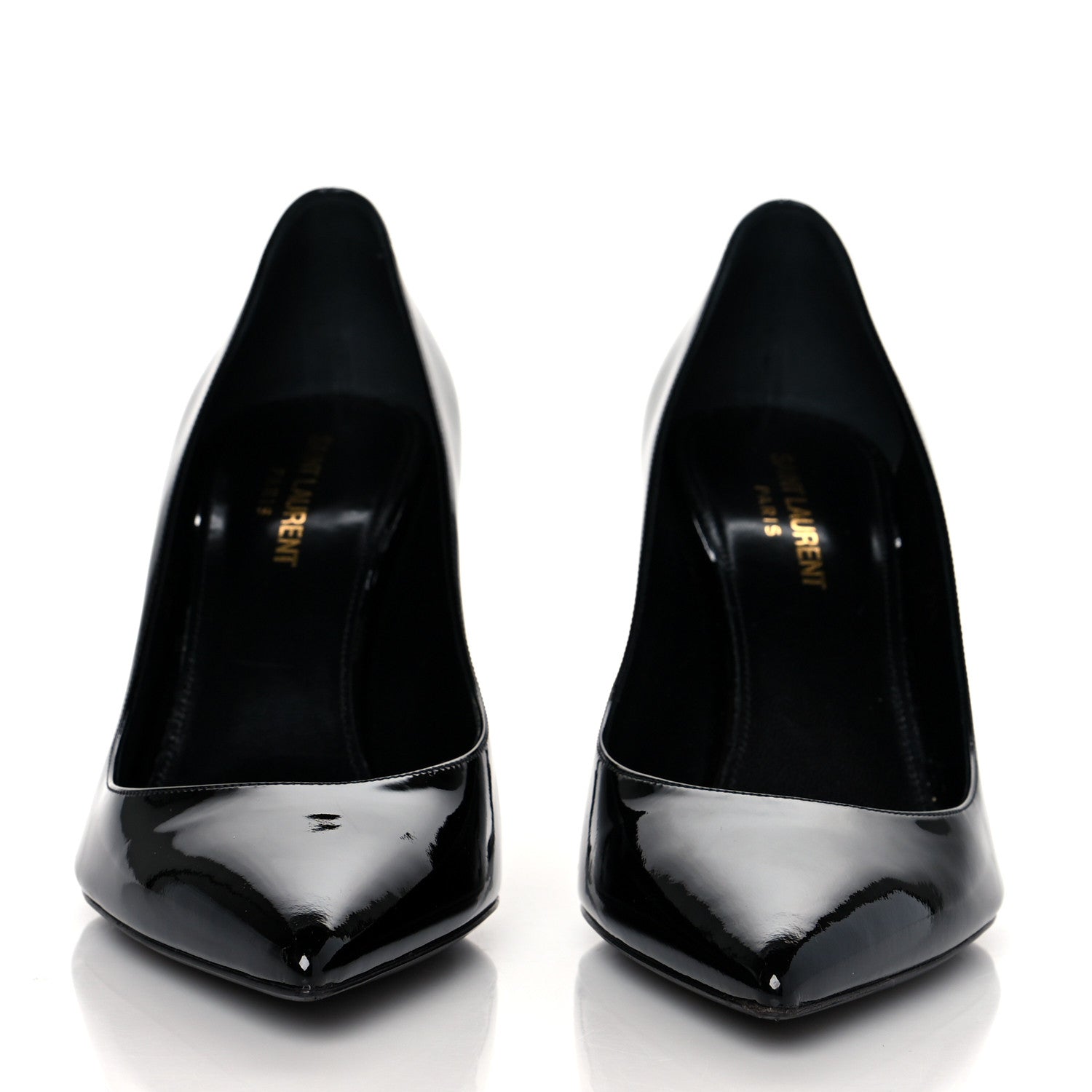 Saint Laurent Patent Opyum 85 Pumps 39.5 Black 2 of 8
