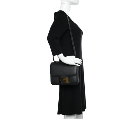 Hermes Epsom Constance 24 Black 2 of 14