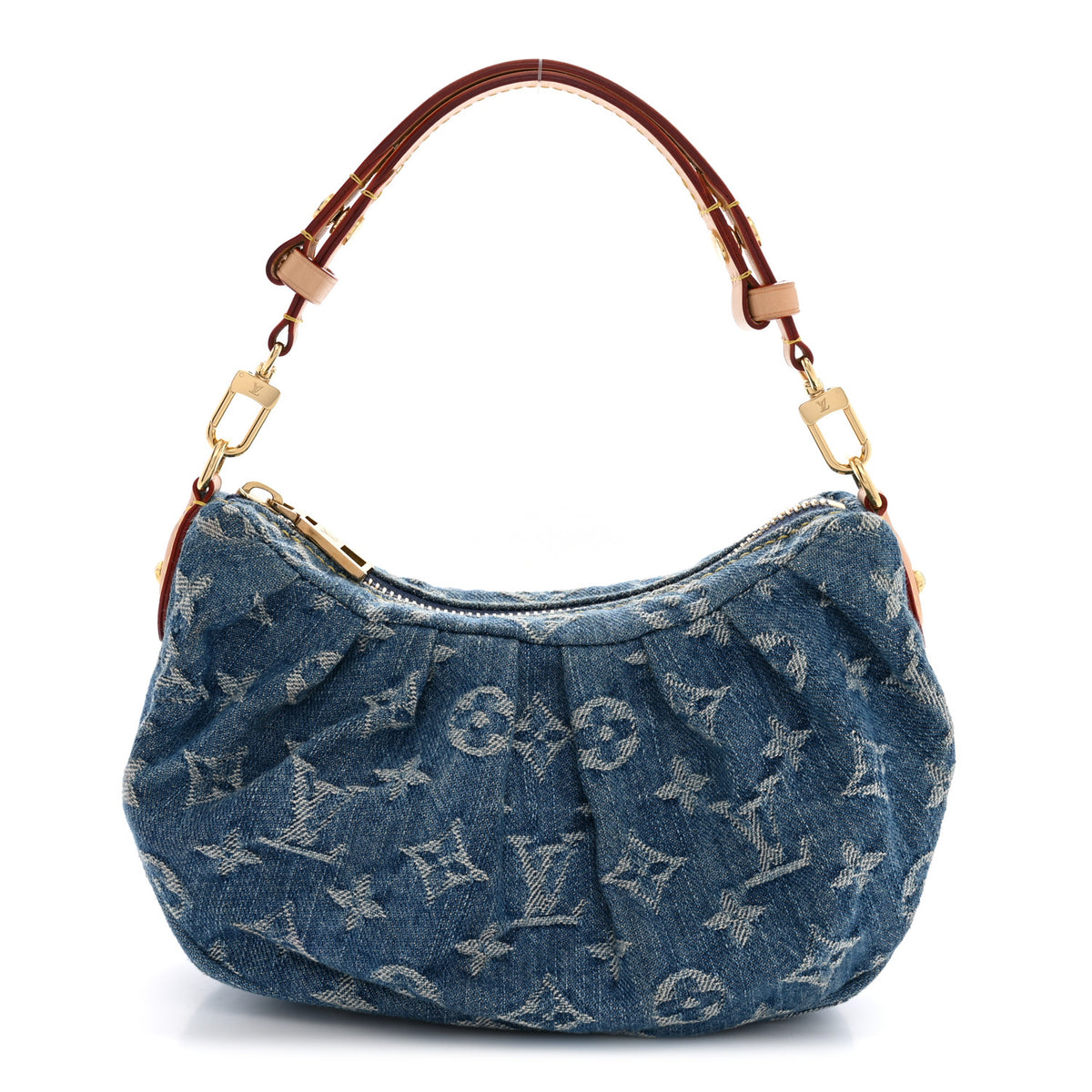 Louis Vuitton Monogram Denim Pochette Valley Blue 1 of 10