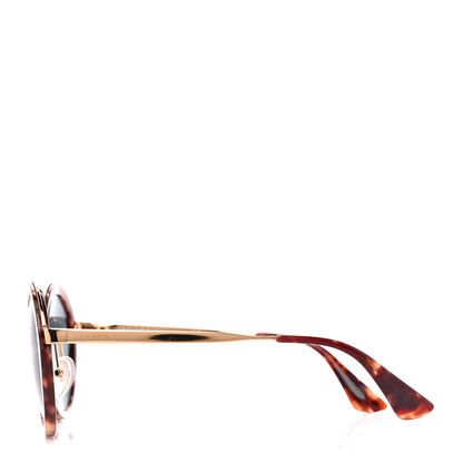 Prada Round Frame Sunglasses SPR 50T Tortoise 3 of 8