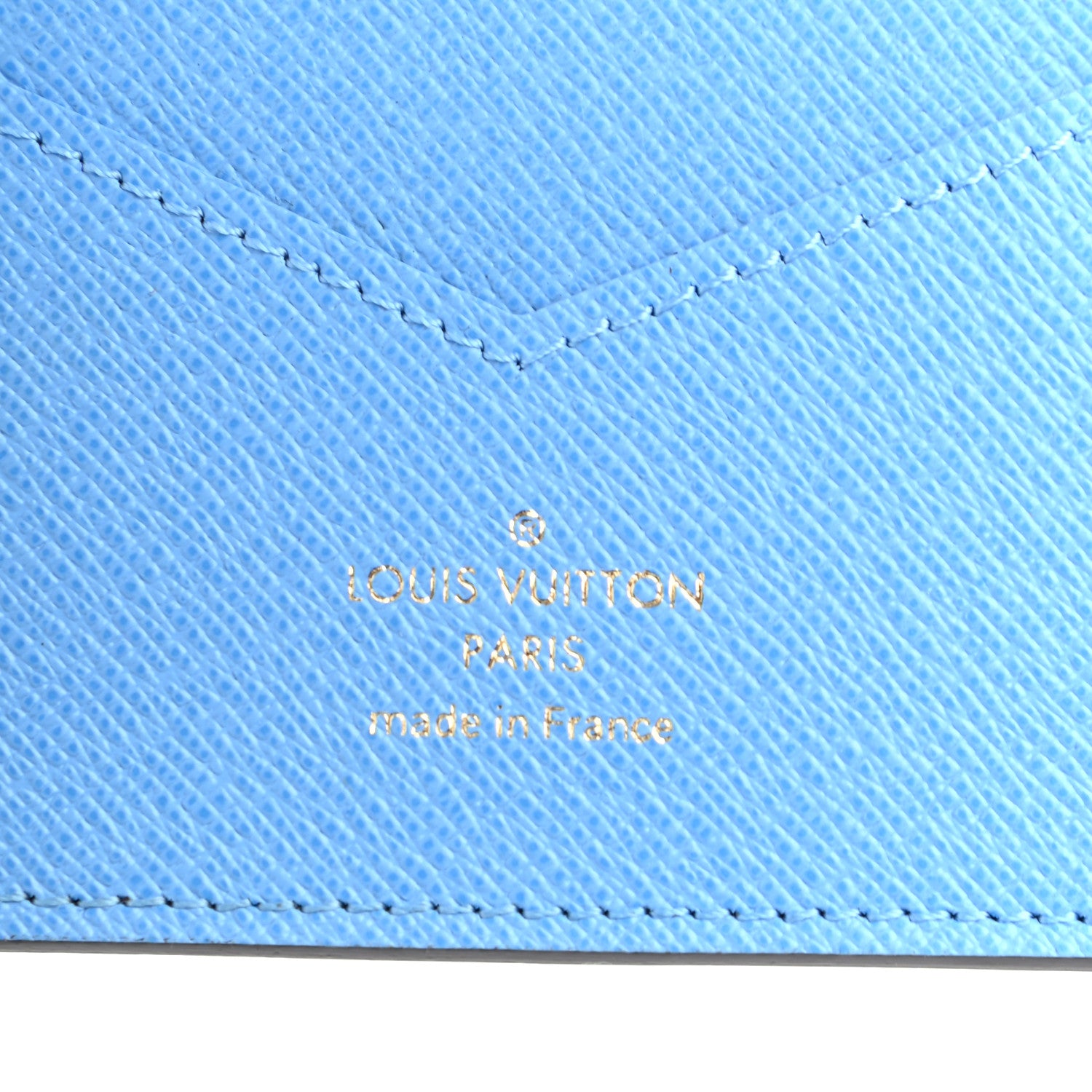 Louis Vuitton Monogram 2021 Christmas Animation China Passport Cover Myosotis Blue 6 of 6