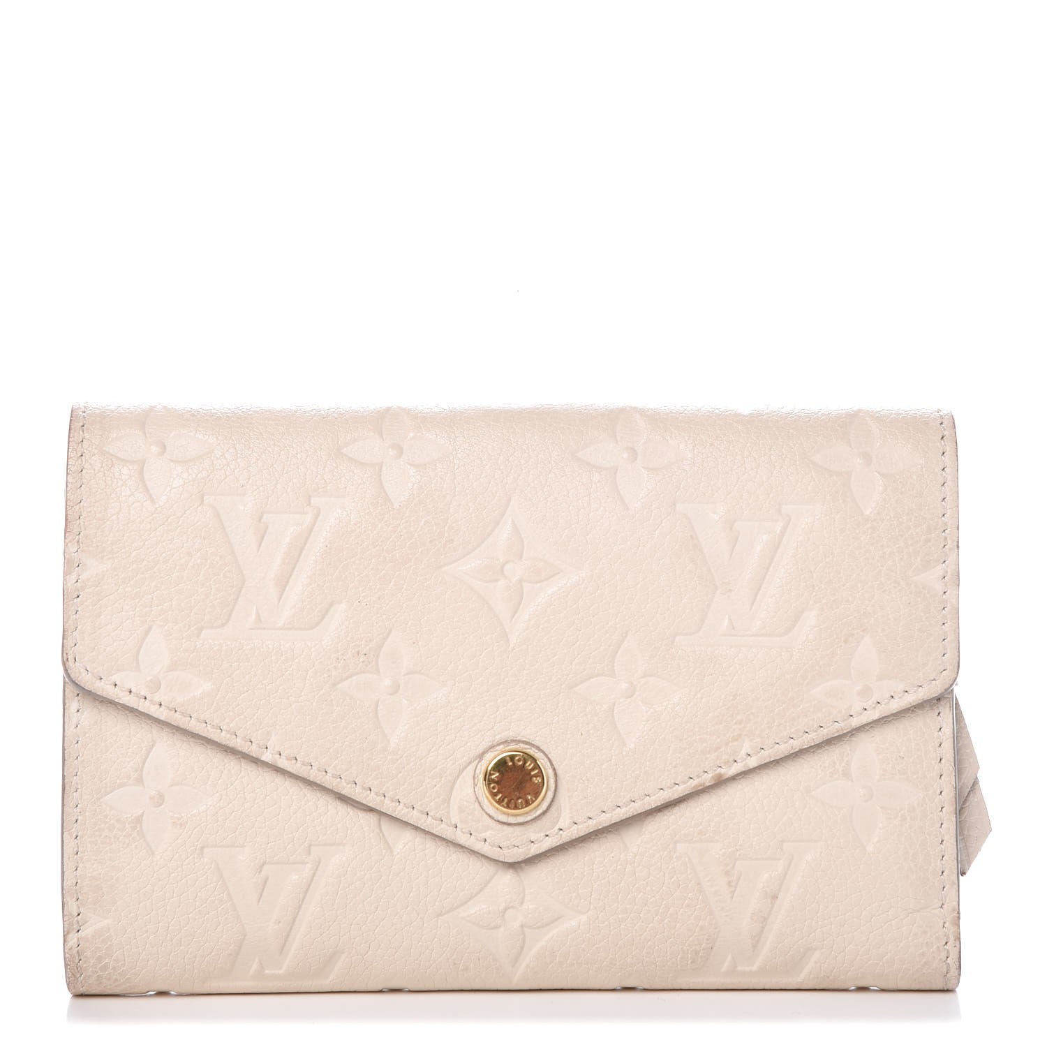 Louis Vuitton Empreinte Compact Curieuse Wallet Neige 1 of 13