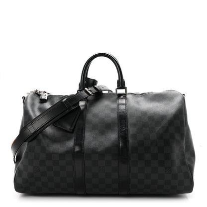Louis Vuitton Damier Graphite Keepall Bandouliere 45 1 of 10