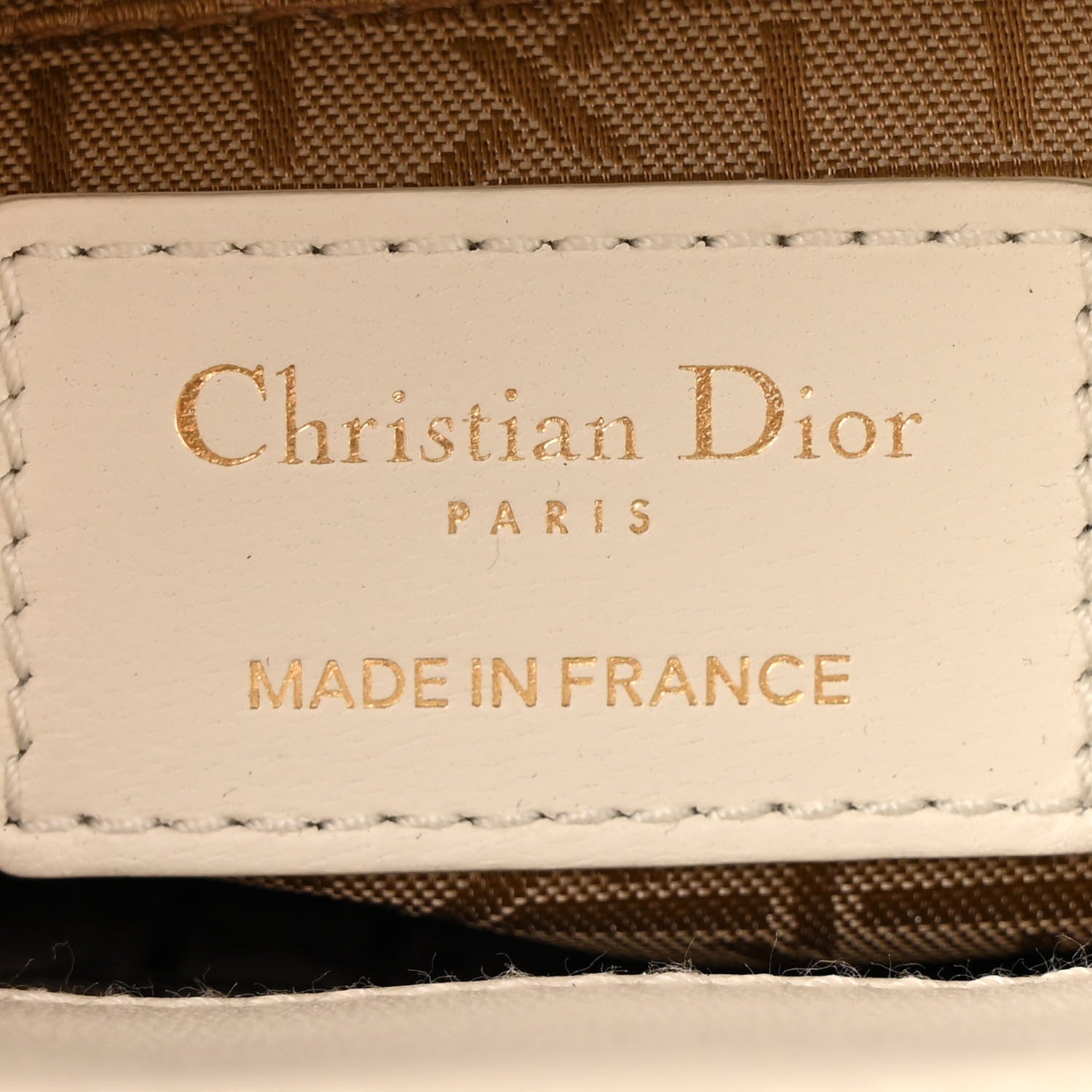 Christian Dior Lambskin Cannage Mini Lady Dior White 6 of 13
