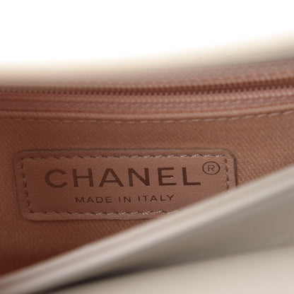 Chanel Calfskin Coco Eyelets Small Flap Bag Ivory 6 of 9