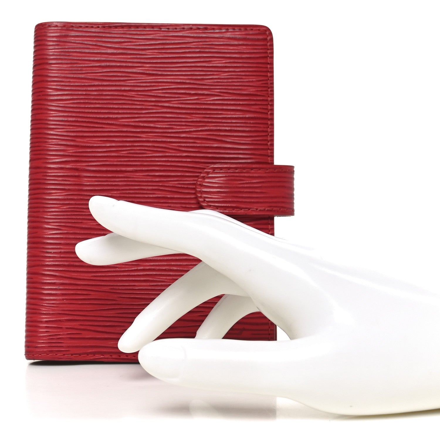 Louis Vuitton Epi Small Ring Agenda Cover Red 2 of 7