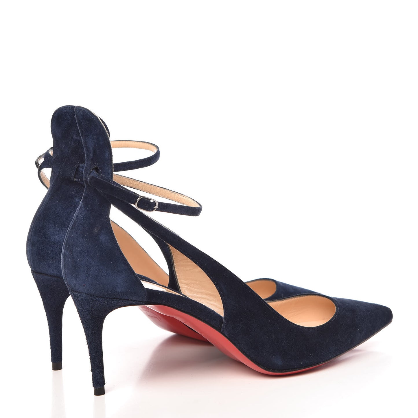 Veau Velours Mascara 70 Pumps 35.5 Marine