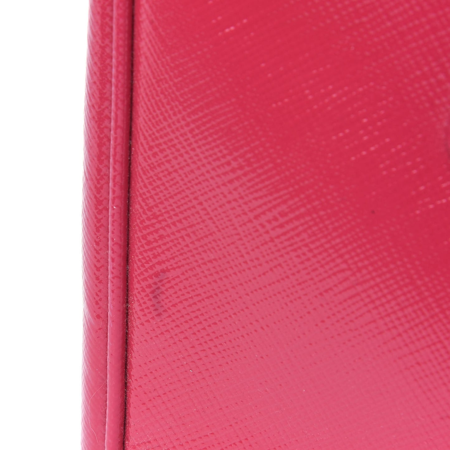 Saffiano Vernice Mini Galleria Double Zip Tote Peonia