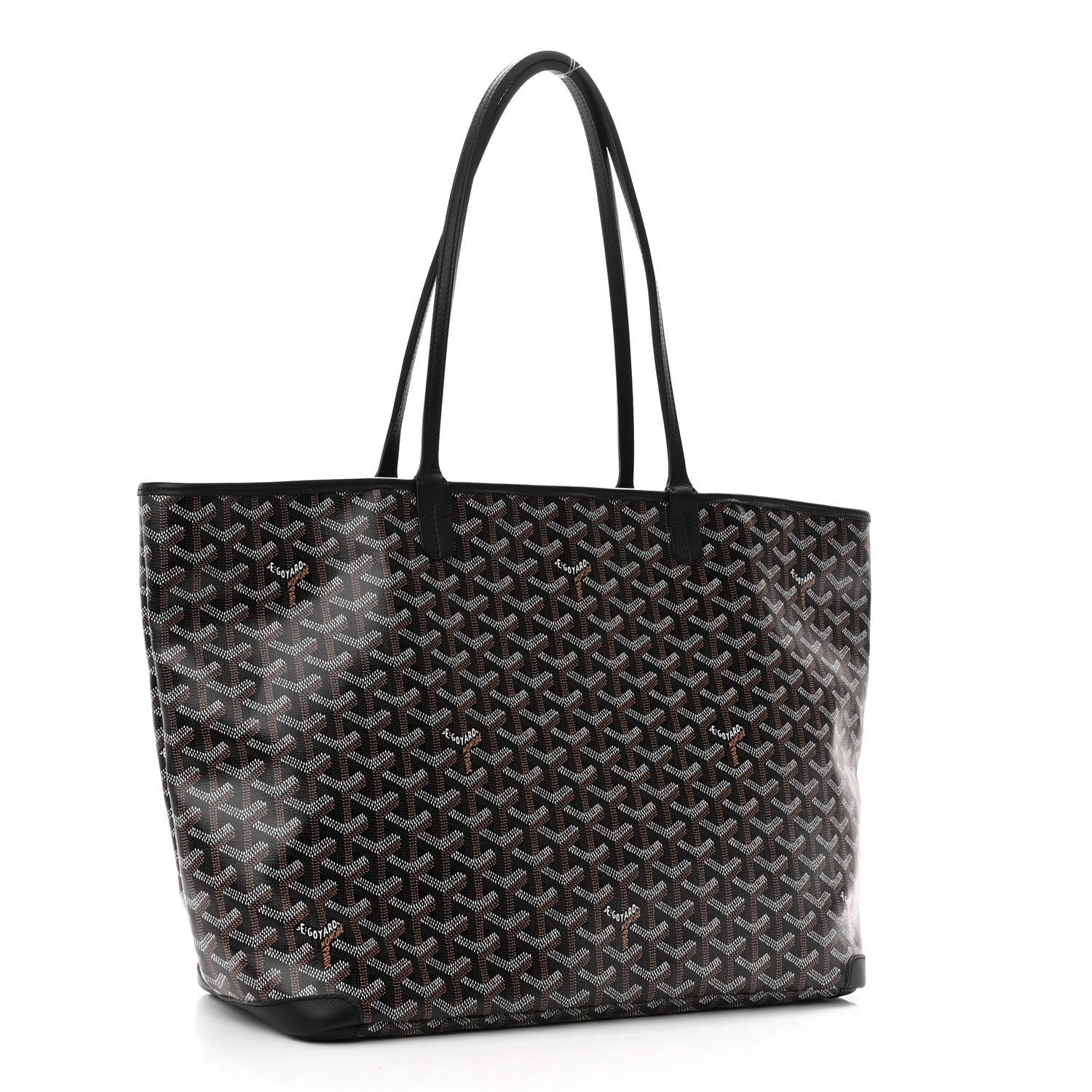 Goyard Goyardine Artois MM Black 3 of 9