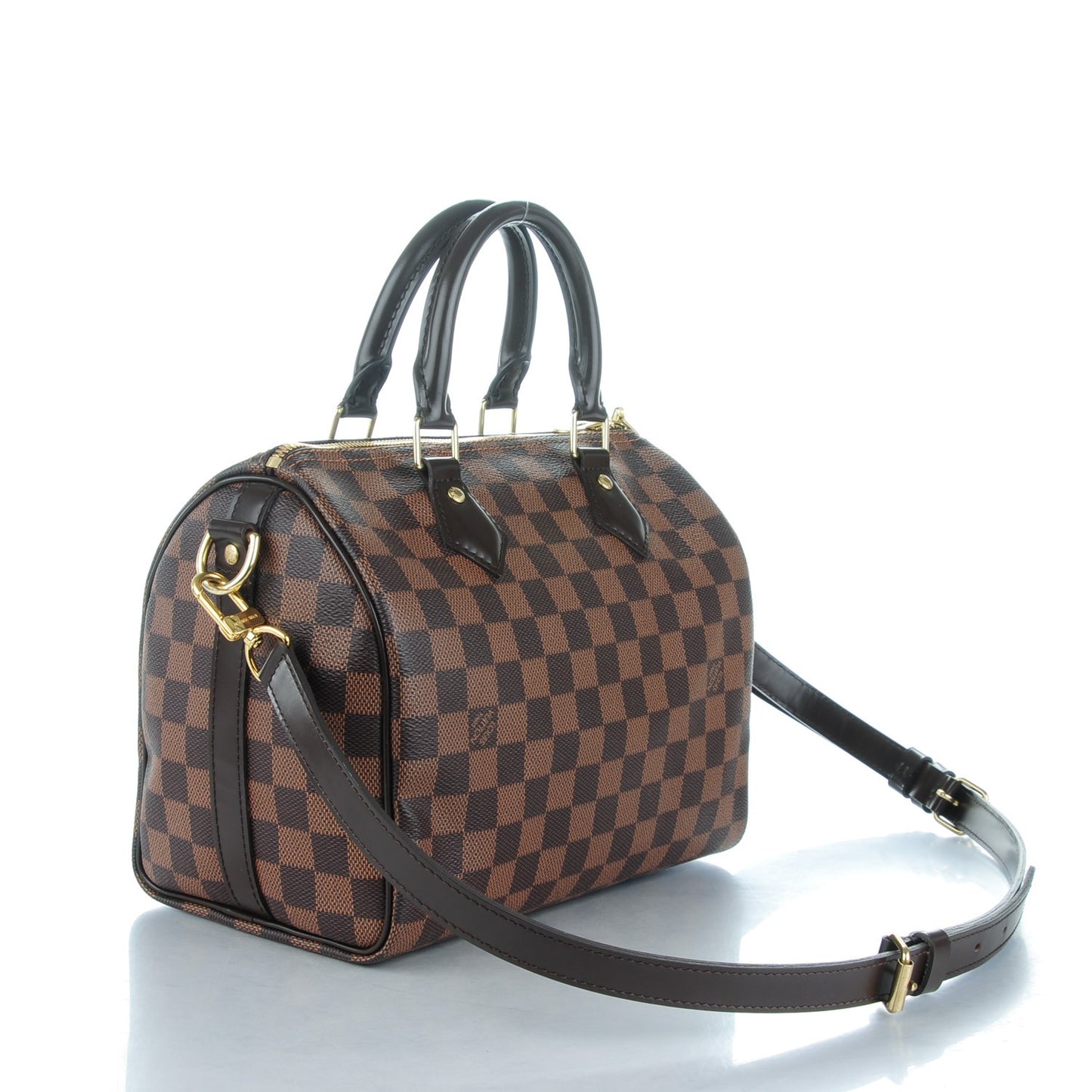 Damier Ebene Speedy Bandouliere 25