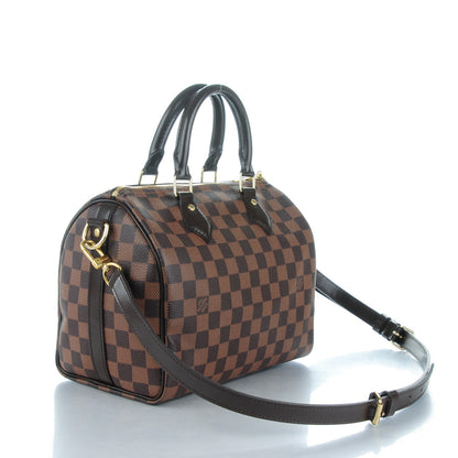 Louis Vuitton Damier Ebene Speedy Bandouliere 25 3 of 9