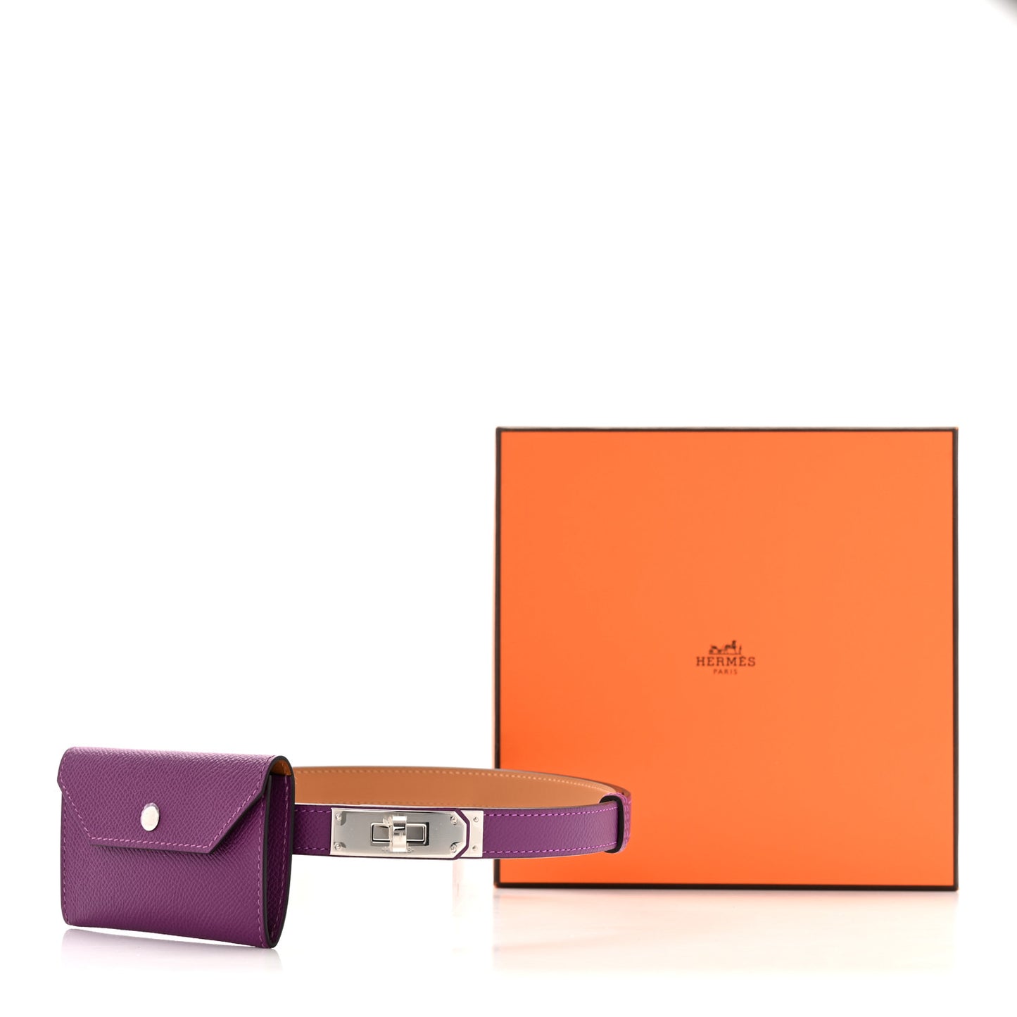 Epsom Kelly Pocket 18 Belt Anemone