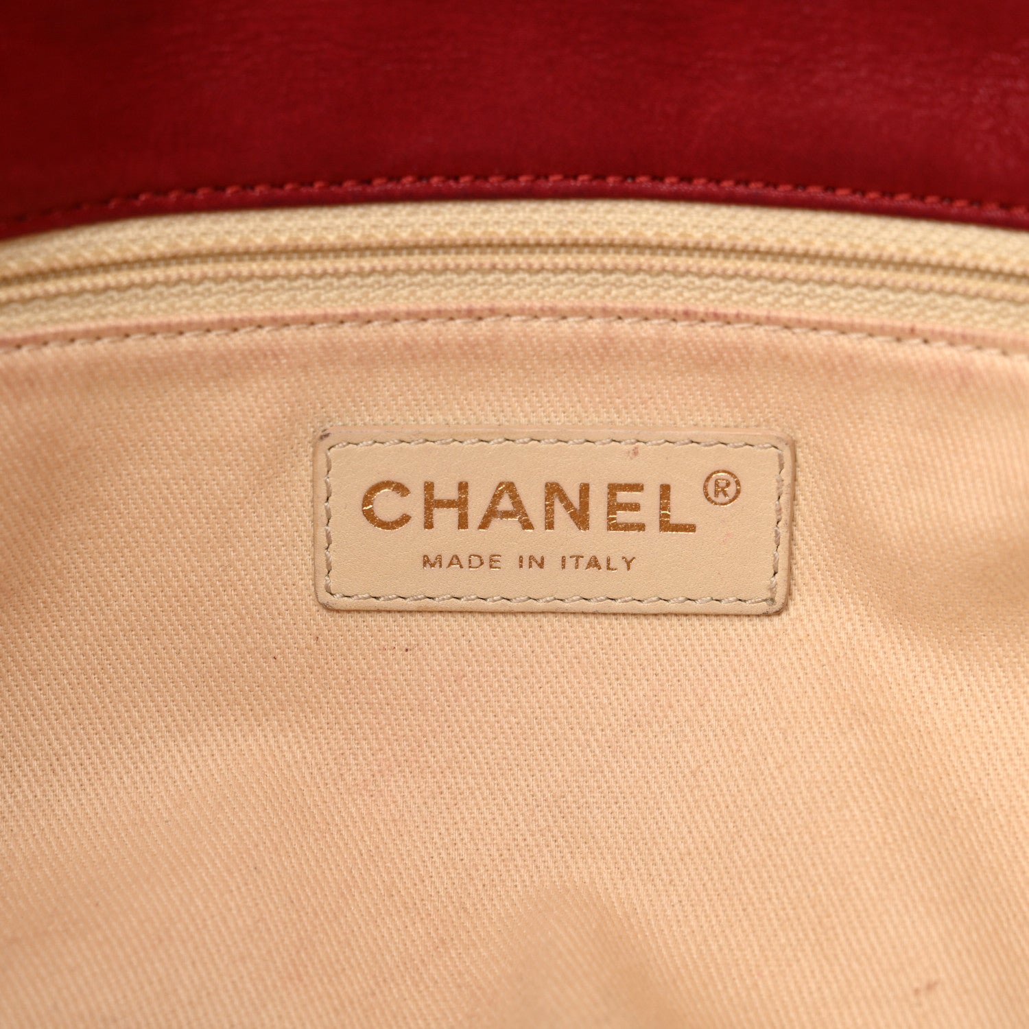 Chanel Iridescent Calfskin Large Chic Quilt Flap Red 6 of 15