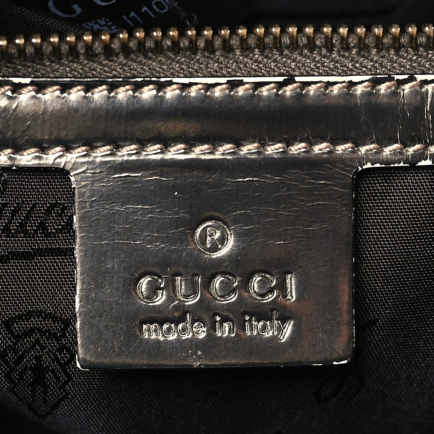 Dialux Medium Horsebit Chain Hobo Black