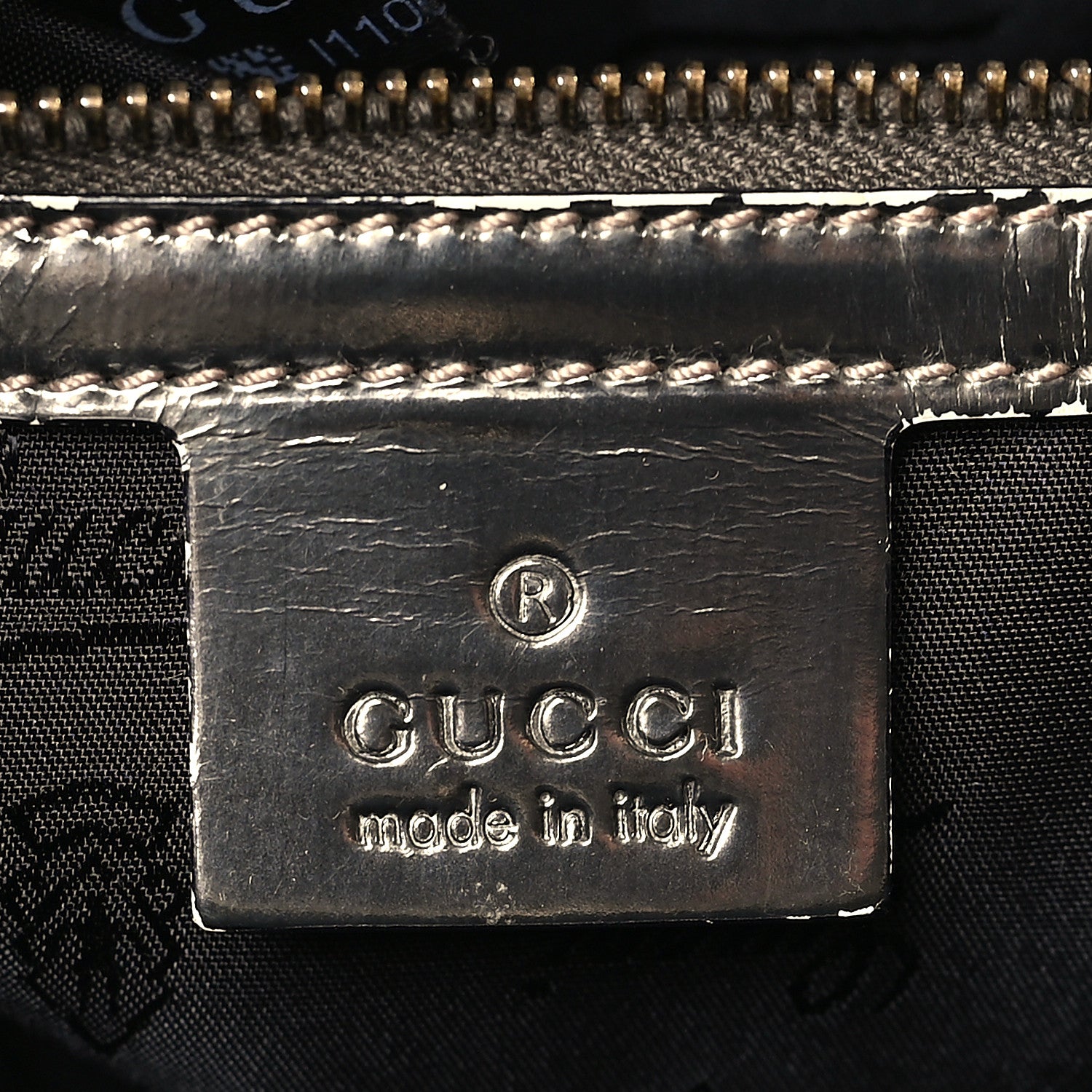 Gucci Dialux Medium Horsebit Chain Hobo Black 6 of 9
