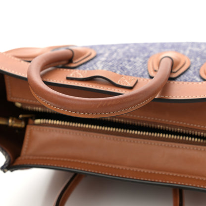 Celine Smooth Calfskin Tweed Nano Luggage Tan 14 of 15