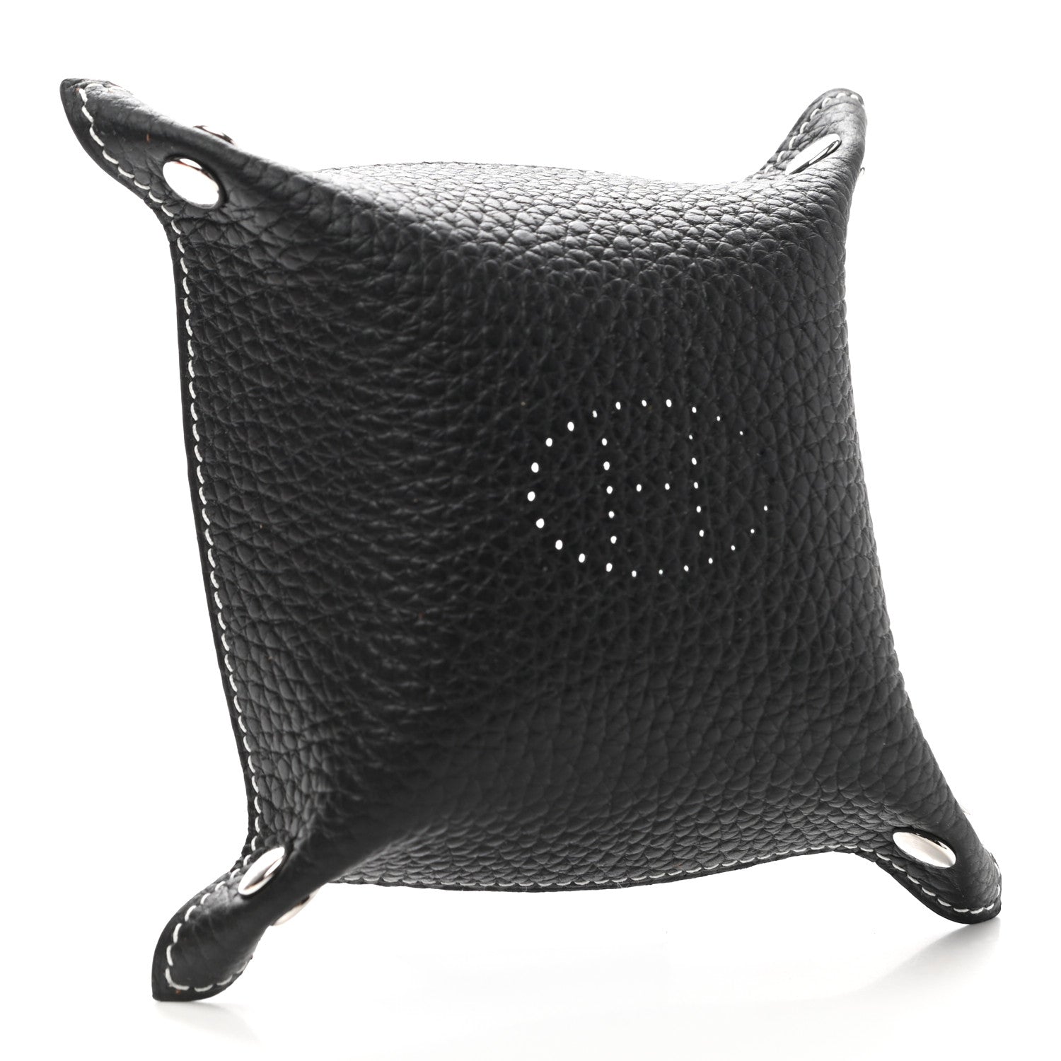 Hermes Taurillon Clemence Mini Mises et Relances Change Tray Black 2 of 5