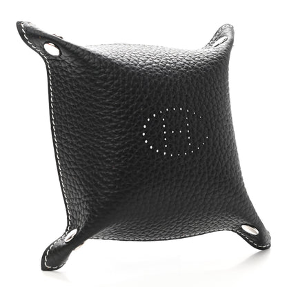 Hermes Taurillon Clemence Mini Mises et Relances Change Tray Black 2 of 5